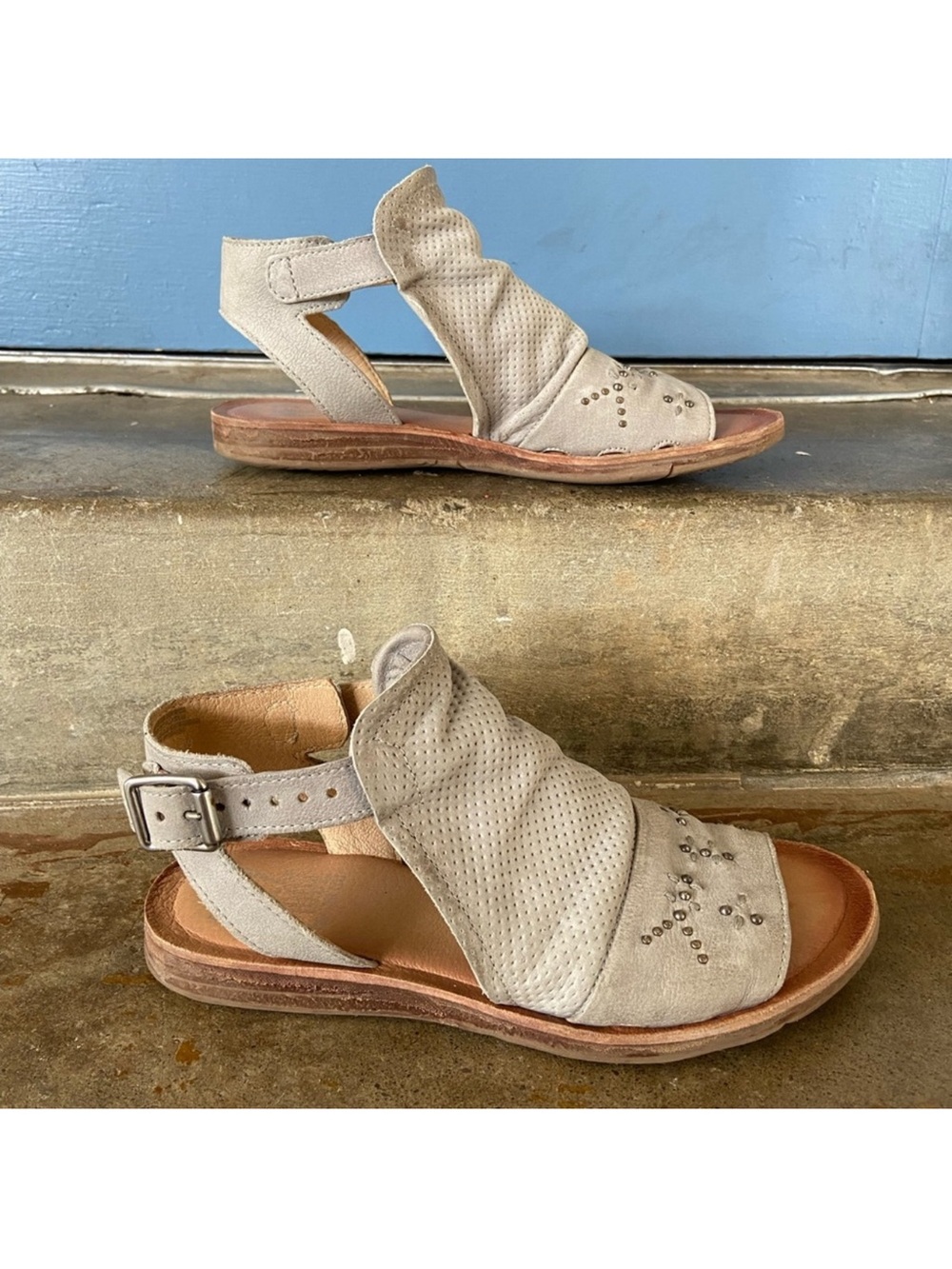 Miz Mooz leather ankle strap sandal - Picture 2 of 6